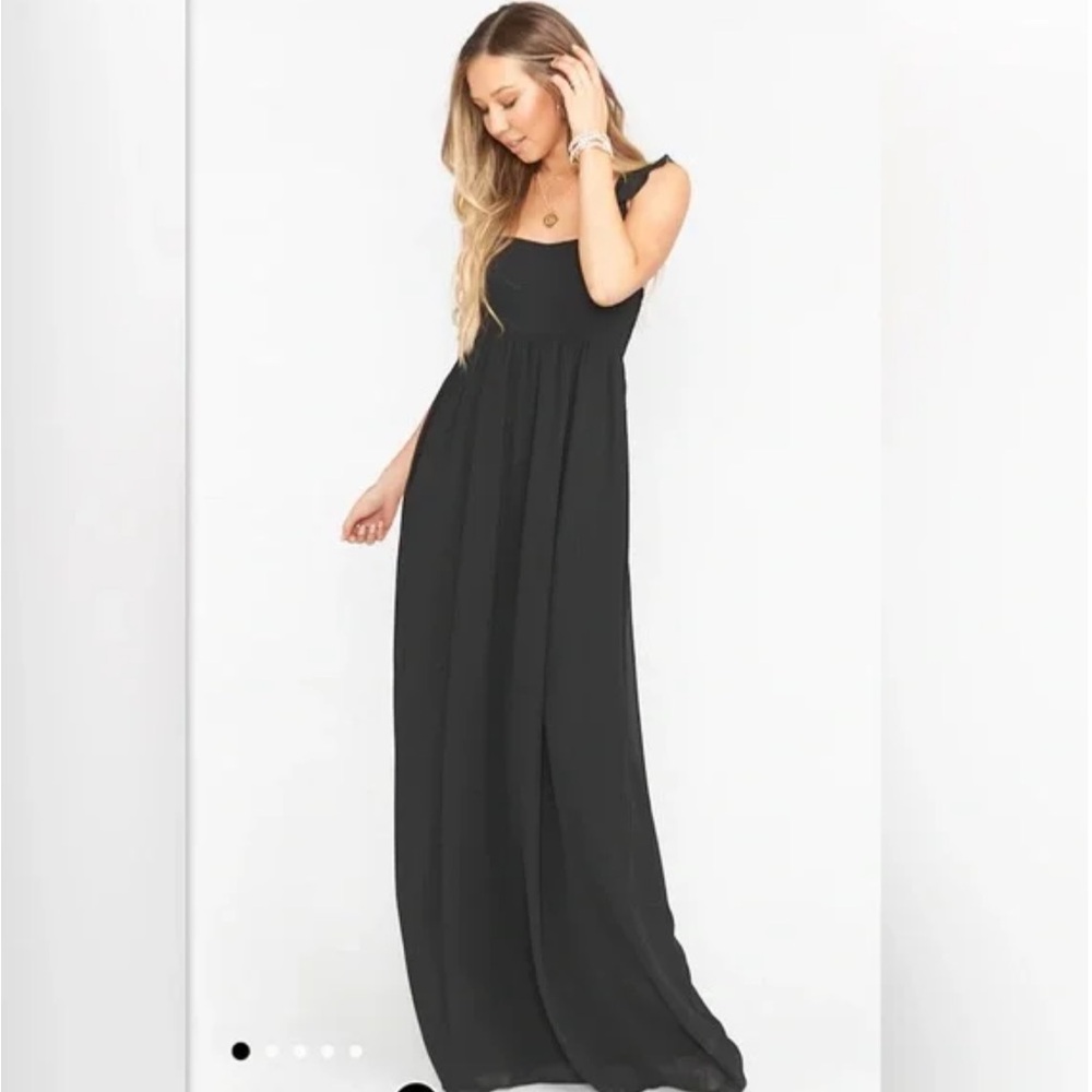 NWT Show me your MuMu June Maxi Dress
Black Chiffon
XS - Picture 2 of 4